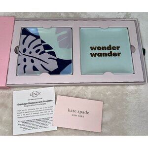 NEW KATE SPADE Wonder Wander Jewelry Tray Set of 2